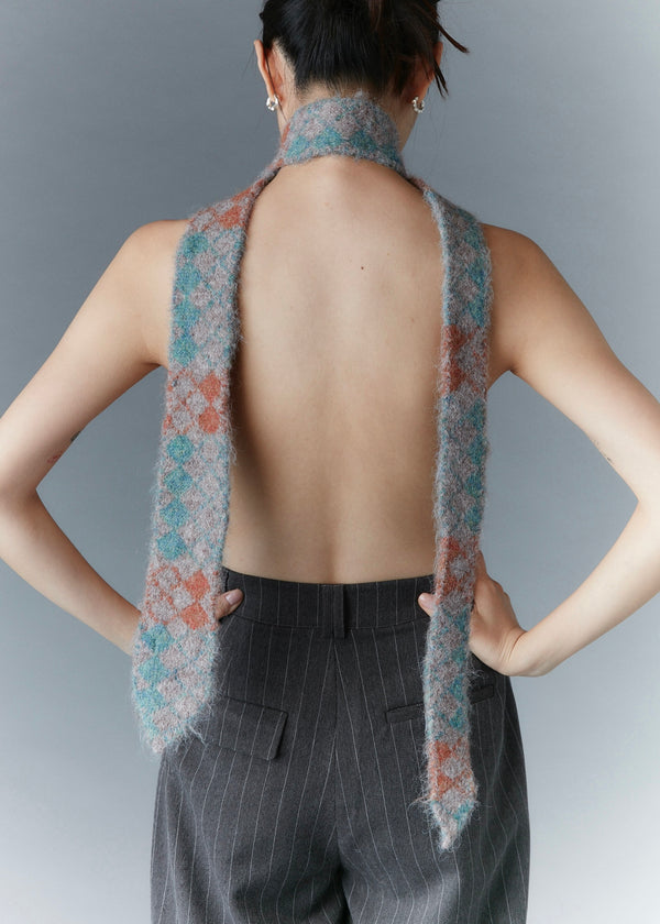 Knitted necktie