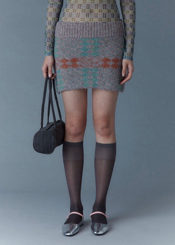 Knitted skirt